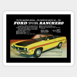 FORD RANCHERO - advert Magnet